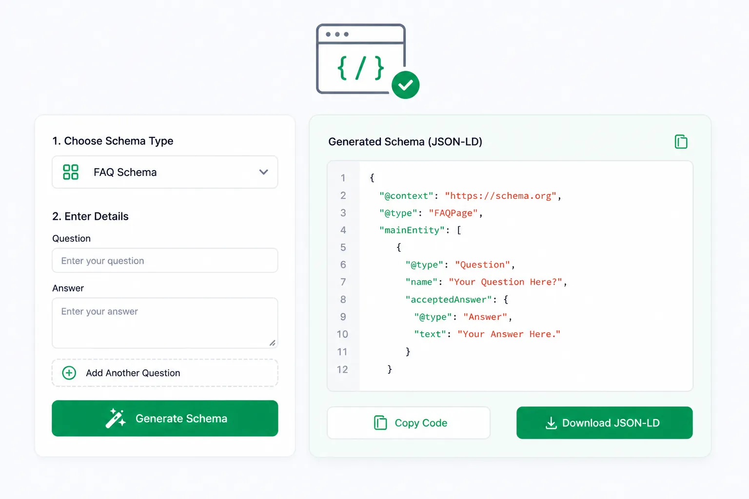 Schema Markup Generator