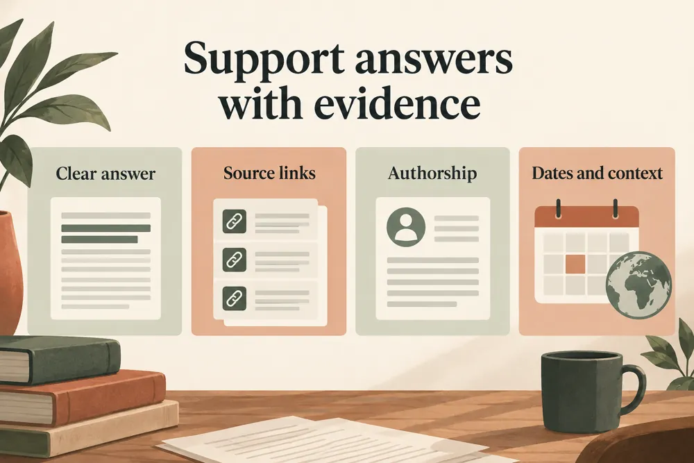 AI citation readiness review signals and findings illustrated